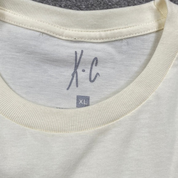 Keon Coleman Cookie Co Oversized T Shirt Faded White XL Buffalo Bills - Picture 5 of 9